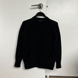 Y’s Yohji Yamamoto black sweater